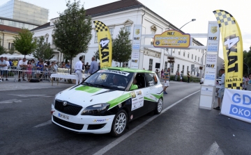 Harmadik hely a Székesfehérvár ralin