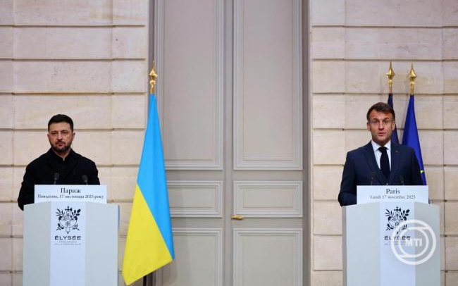 Volodimir Zelenszkij és Emmanuel Macron szándéknyilatkozatot írt alá száz Rafale vadászrepülőgép vásárlásáról